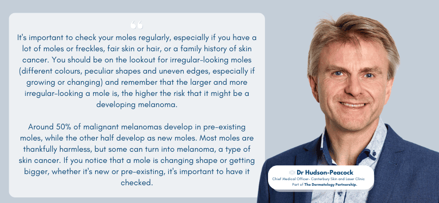 Melanoma awareness month dermatologist Canterbury